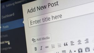 escritorio de wordpress